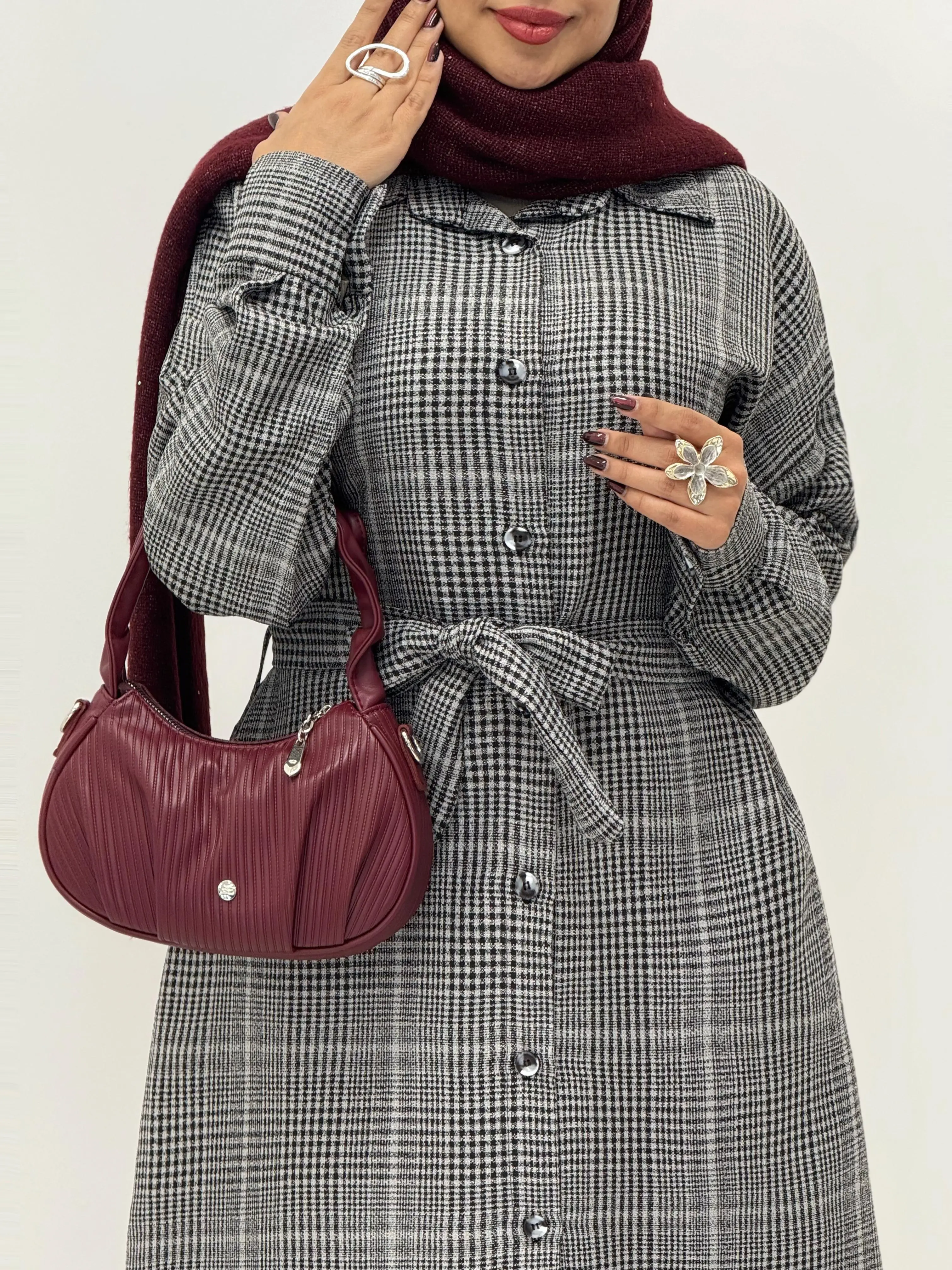 3564-مانتو پاییزه شایلین